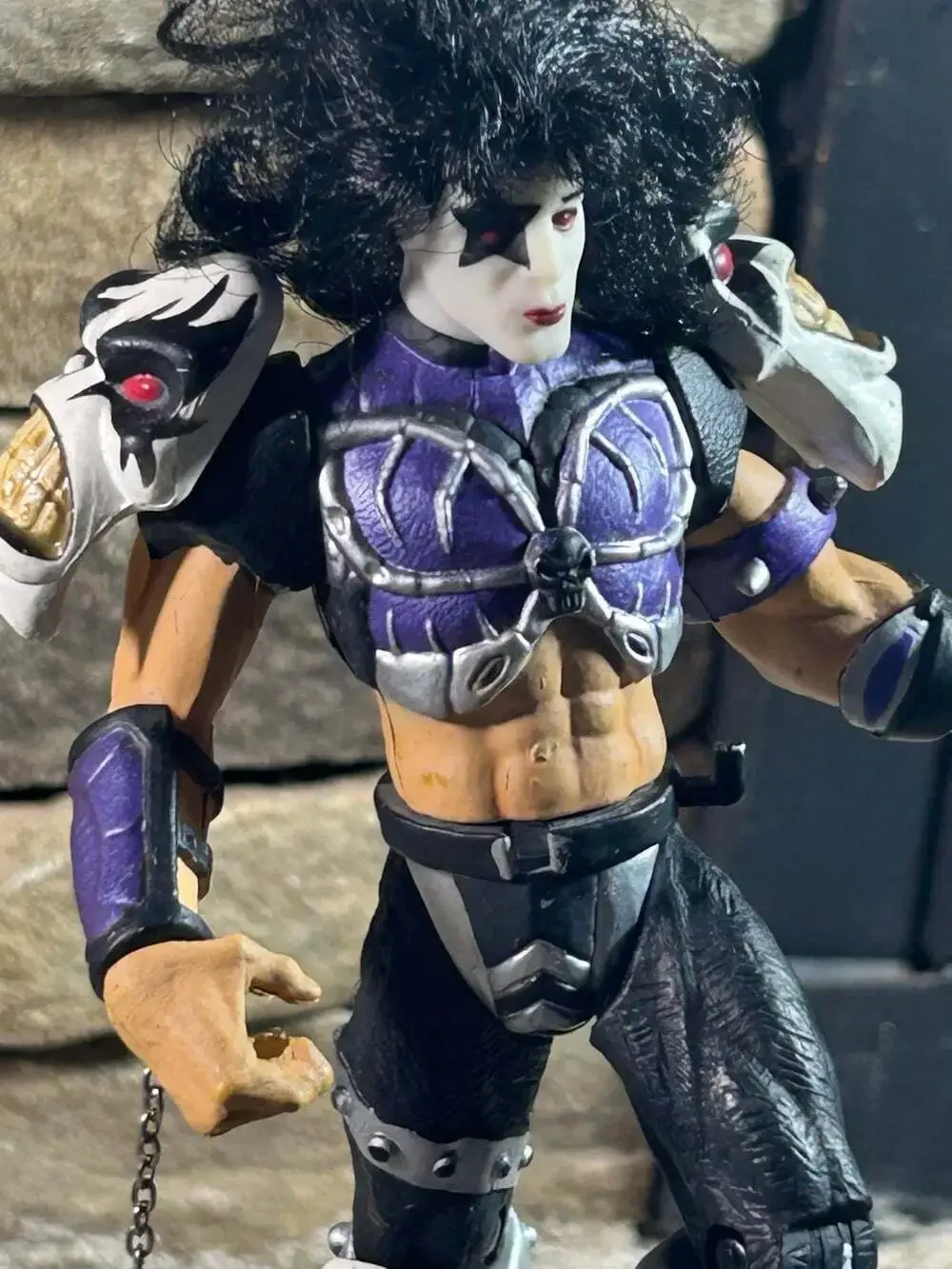 McFarlane Toys KISS Psycho Circus Paul Stanley STAR CHILD Action Figure Loose 7”
